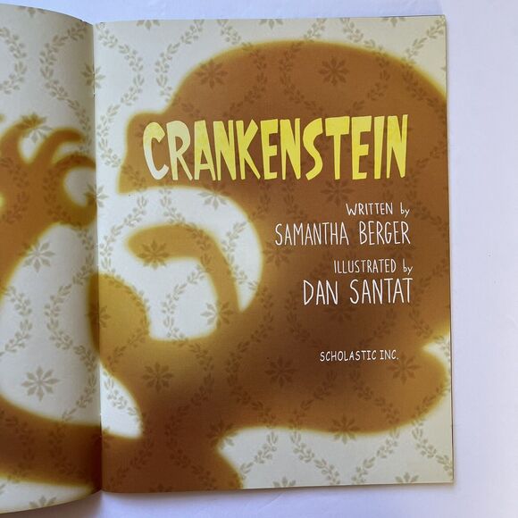 Set Of 2 Childrens Story Books Paperback Crankenstein and Picture Day Perfection - Picture 4 of 10